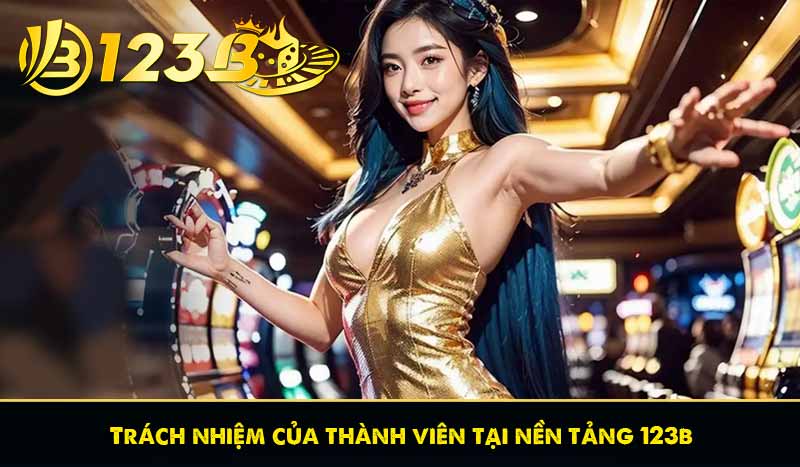 Chính Sách Bảo Mật 123B 61 Trách nhiệm của thành viên tại nền tảng 123b